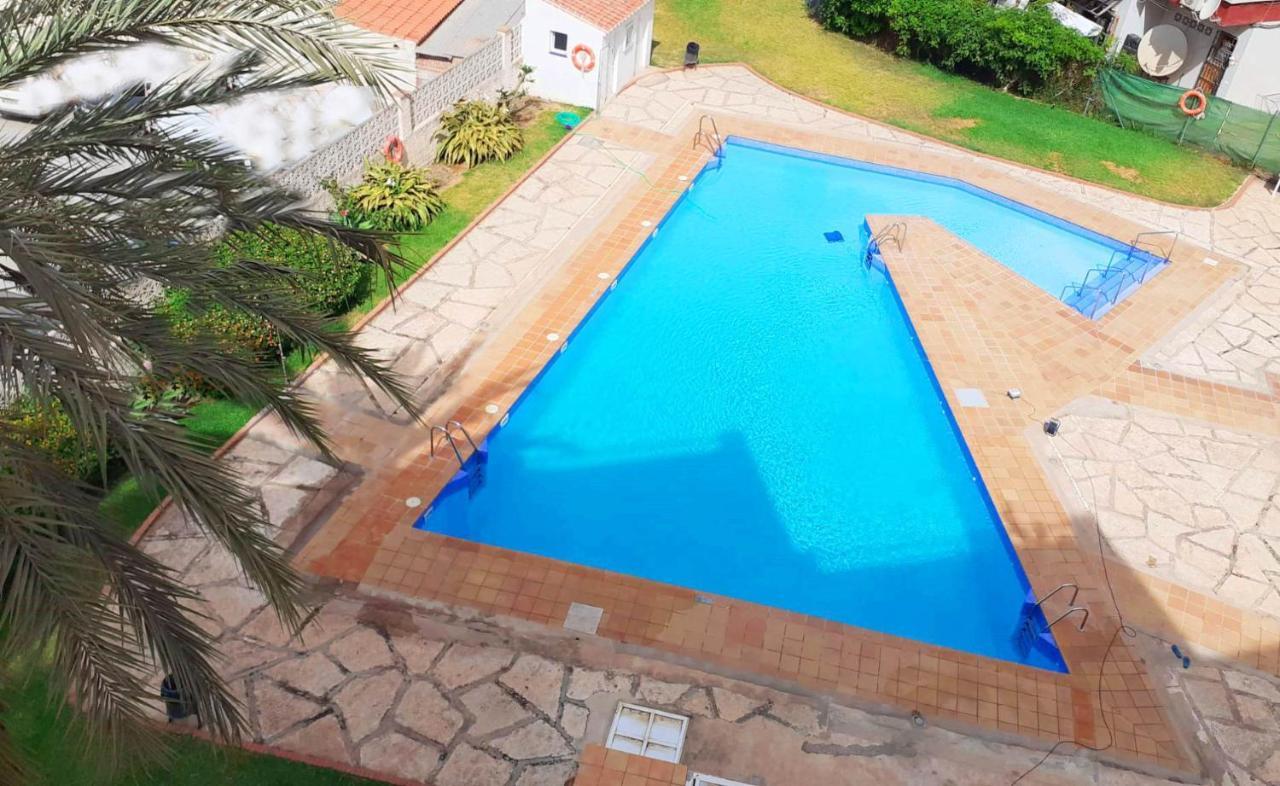Bright Studio With Pool, Torrecilla Beach Нерха Экстерьер фото